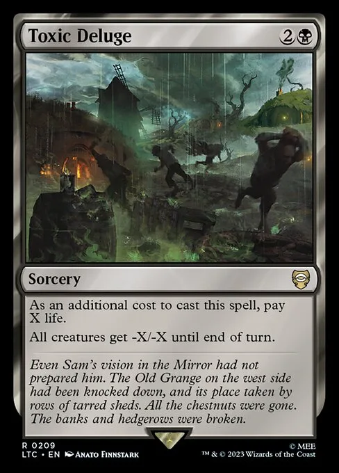 Toxic Deluge · Tales of Middle-earth Commander 209/591