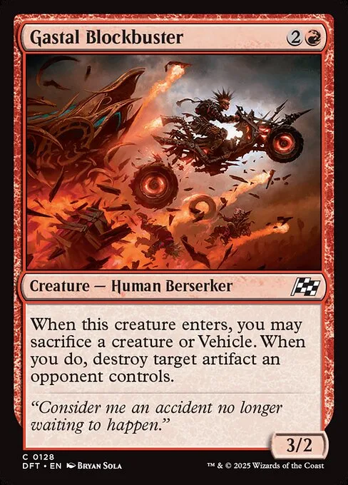Gastal Blockbuster · Aetherdrift 128/553