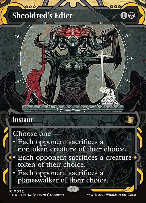 Sheoldred's Edict · Secrets of Strixhaven Mystical Archive 32/195