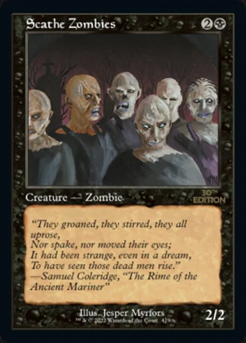 Scathe Zombies · 30th Anniversary Edition 419/594