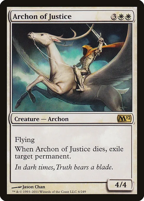 Archon of Justice · Magic 2012 6/249