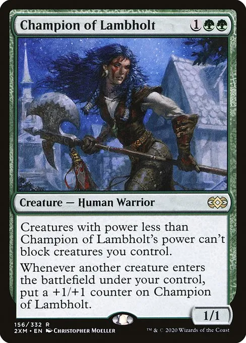 Champion of Lambholt · Double Masters 156/384