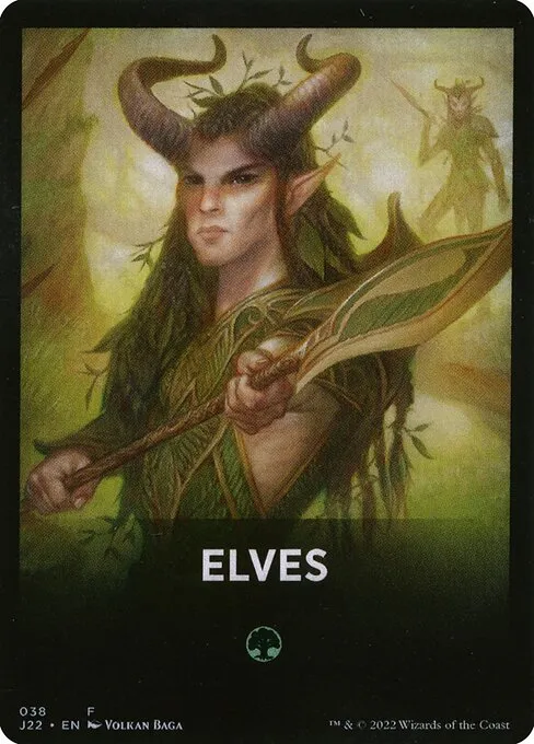 Elves · Jumpstart 2022 Front Cards 38/46