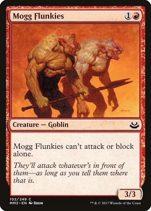 Mogg Flunkies · Modern Masters 2017 102/249