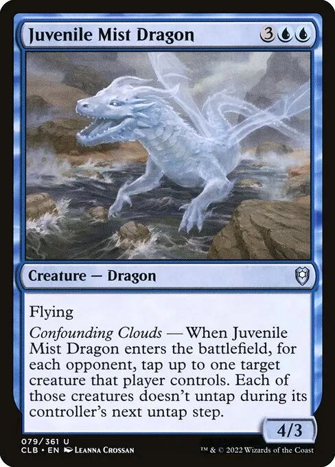Juvenile Mist Dragon · Commander Legends: Battle for Baldur's Gate 79/936