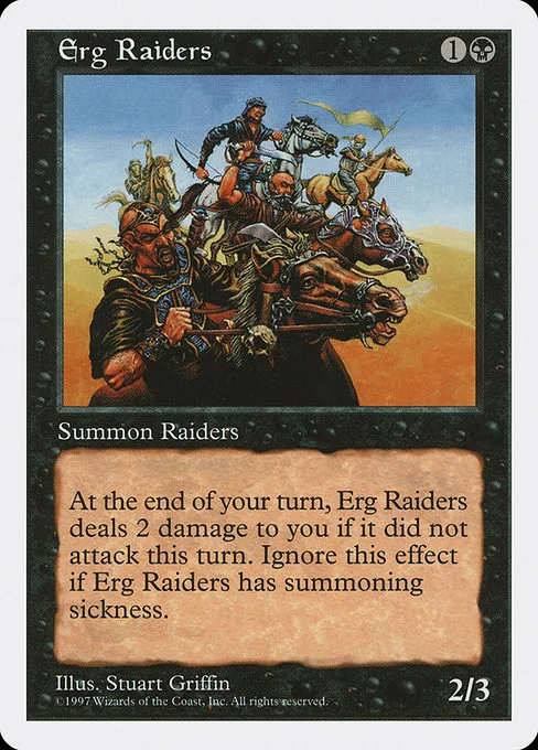 Erg Raiders · Fifth Edition 158/460