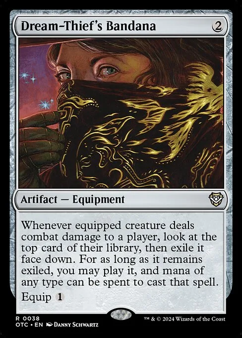 Dream-Thief's Bandana · Outlaws of Thunder Junction Commander 38/342