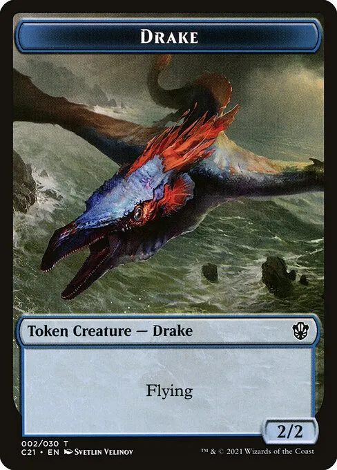 Drake · Commander 2021 Tokens 2/30