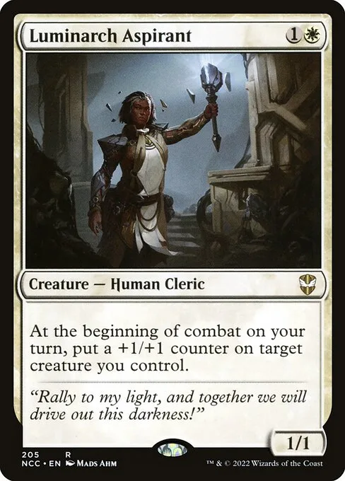 Luminarch Aspirant · New Capenna Commander 205/447