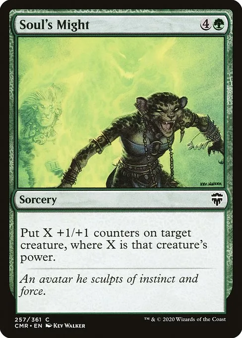 Soul's Might · Commander Legends 257/718