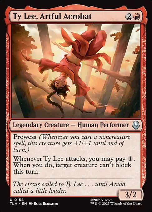 Ty Lee, Artful Acrobat · Avatar: The Last Airbender 158/394