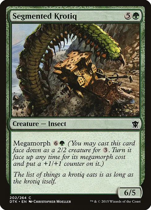 Segmented Krotiq · Dragons of Tarkir 202/264