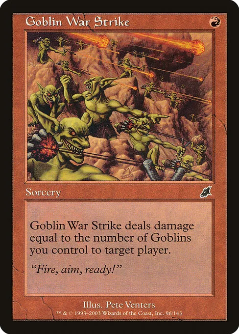 Goblin War Strike · Scourge 96/143