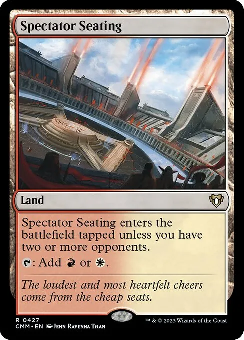 Spectator Seating · Commander Masters 427/1067