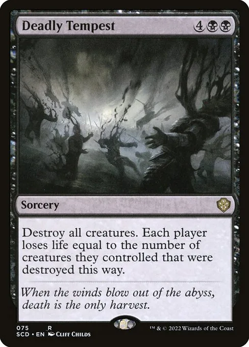 Deadly Tempest · Starter Commander Decks 75/352