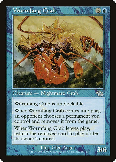 Wormfang Crab · Judgment 56/143