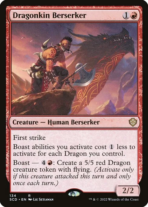 Dragonkin Berserker · Starter Commander Decks 134/352