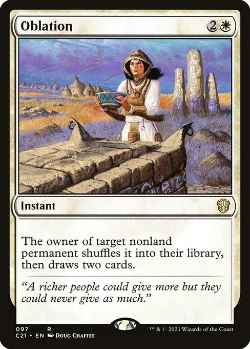 Oblation · Commander 2021 97/409