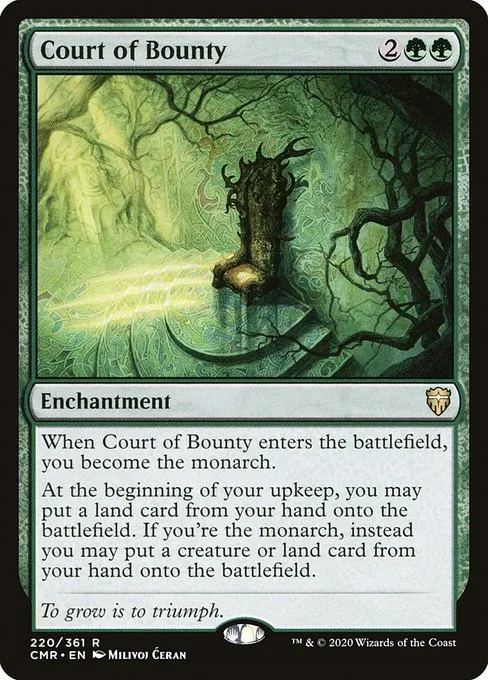 Court of Bounty · Commander Legends 220/718