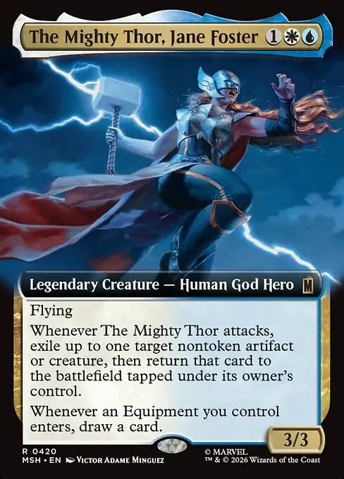 The Mighty Thor, Jane Foster · Marvel Super Heroes 420/24