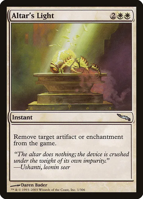 Altar's Light · Mirrodin 1/306