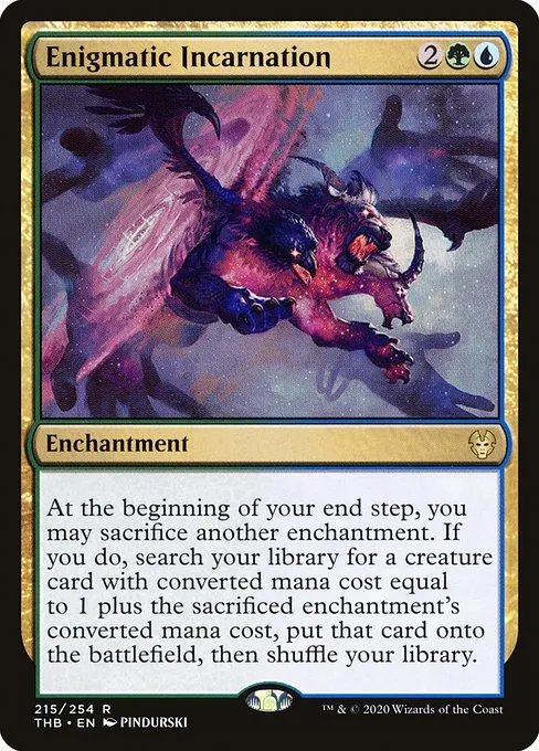 Enigmatic Incarnation · Theros Beyond Death 215/358
