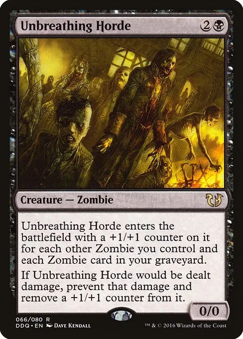 Unbreathing Horde · Duel Decks: Blessed vs. Cursed 66/80