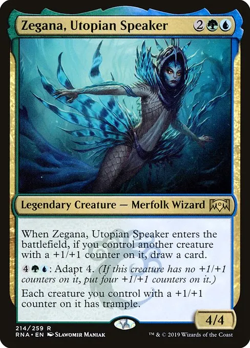 Zegana, Utopian Speaker · Ravnica Allegiance 214/273