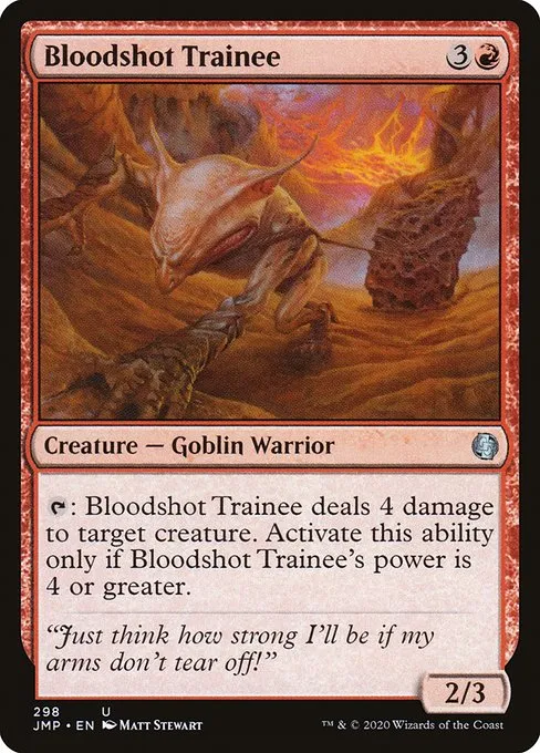 Bloodshot Trainee · Jumpstart 298/497
