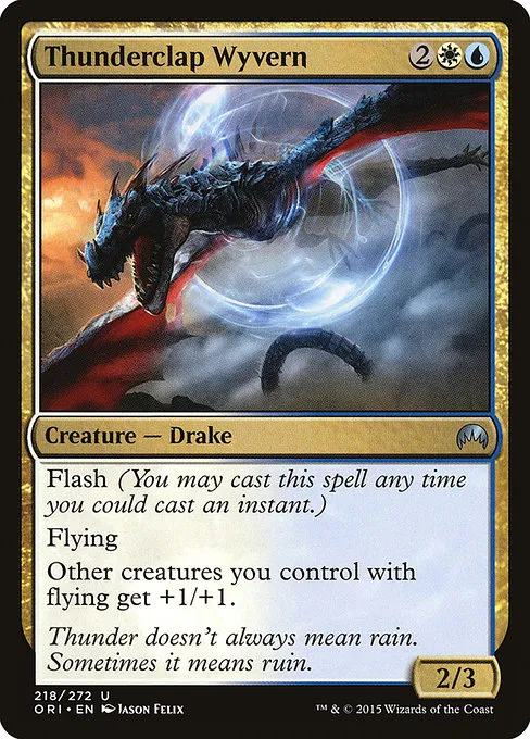 Thunderclap Wyvern · Magic Origins 218/288