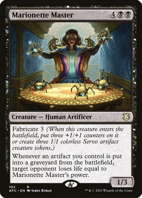 Marionette Master · Forgotten Realms Commander 102/331