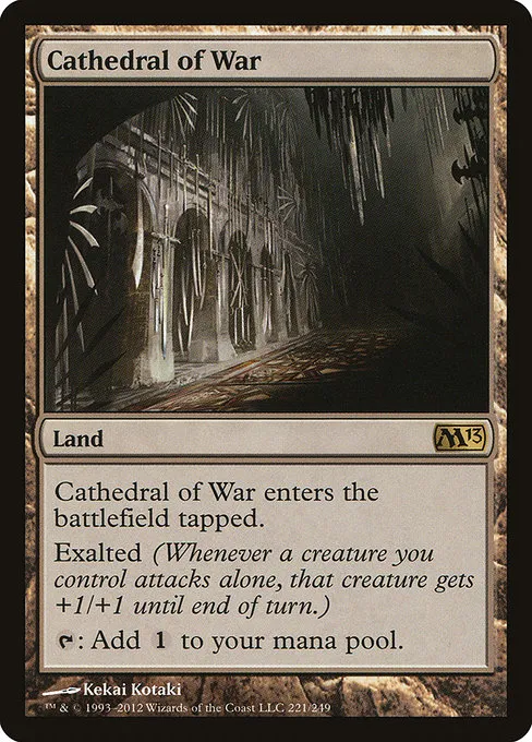 Cathedral of War · Magic 2013 221/249