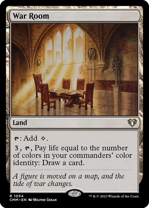 War Room · Commander Masters 1054/1067