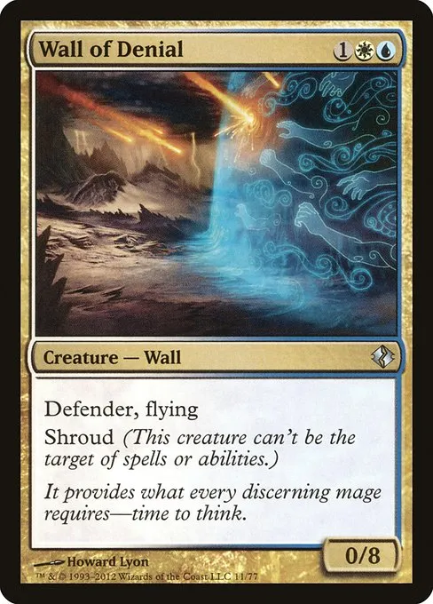 Wall of Denial · Duel Decks: Venser vs. Koth 11/77