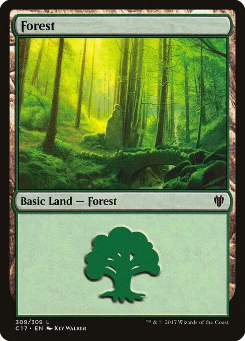 Forest · Commander 2017 309/309