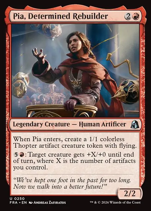 Pia, Determined Rebuilder · Reality Fracture 250/7