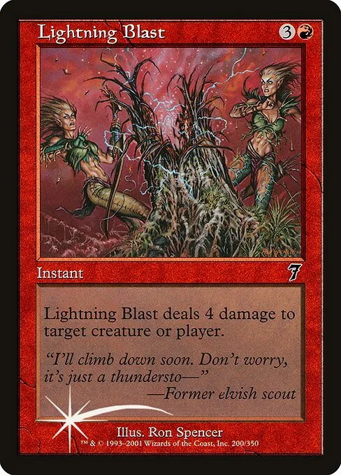 Lightning Blast · Seventh Edition 200★/708