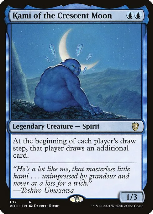 Kami of the Crescent Moon · Crimson Vow Commander 107/188