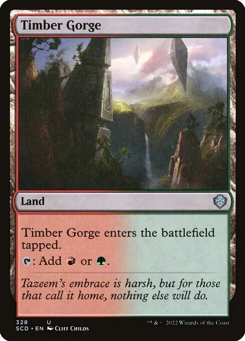 Timber Gorge · Starter Commander Decks 328/352