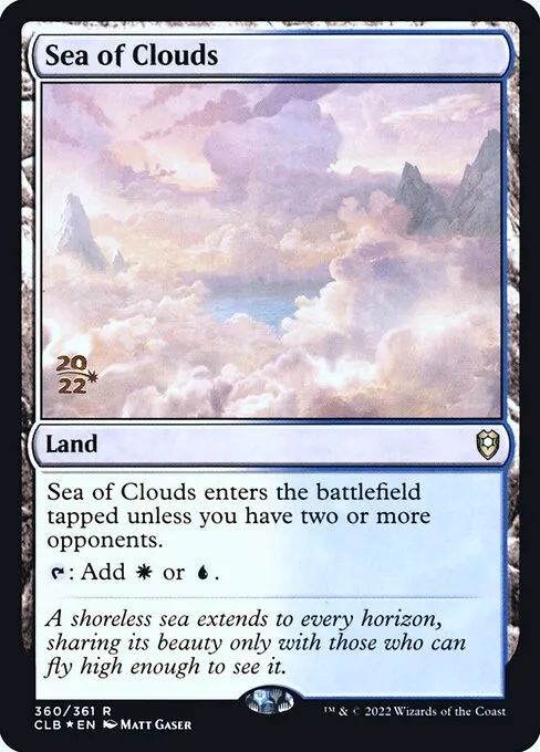 Sea of Clouds · Battle for Baldur's Gate Promos 360s/104