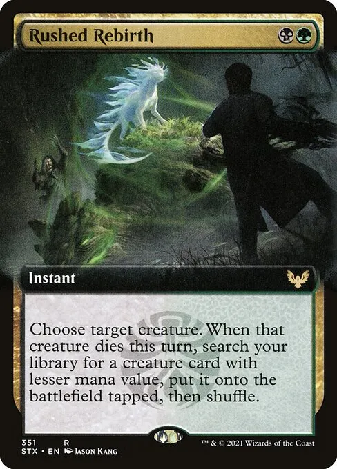 Rushed Rebirth · Strixhaven: School of Mages 351/393