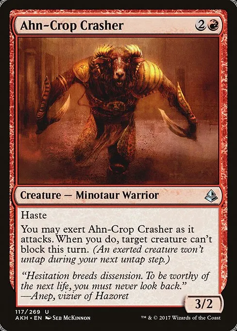 Ahn-Crop Crasher · Amonkhet 117/287