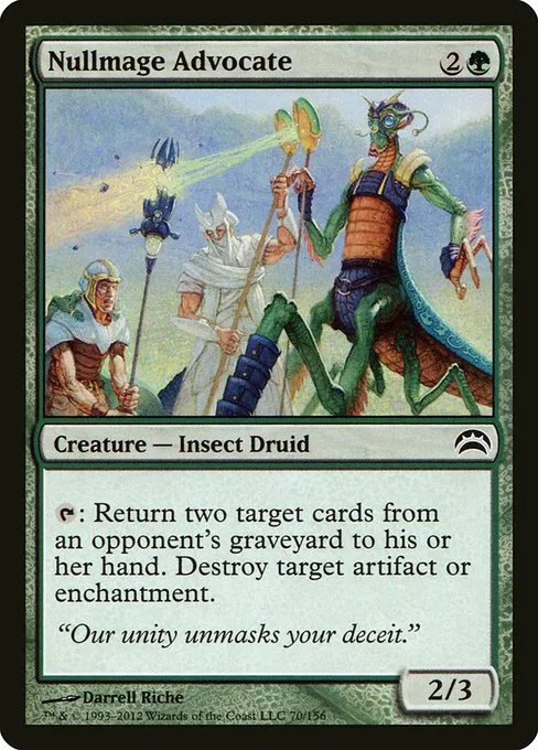Nullmage Advocate · Planechase 2012 70/156