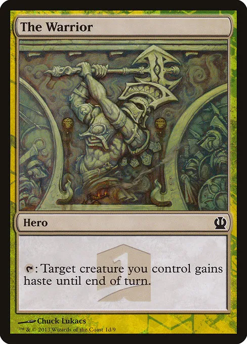 The Warrior · Theros Hero's Path 1d/7