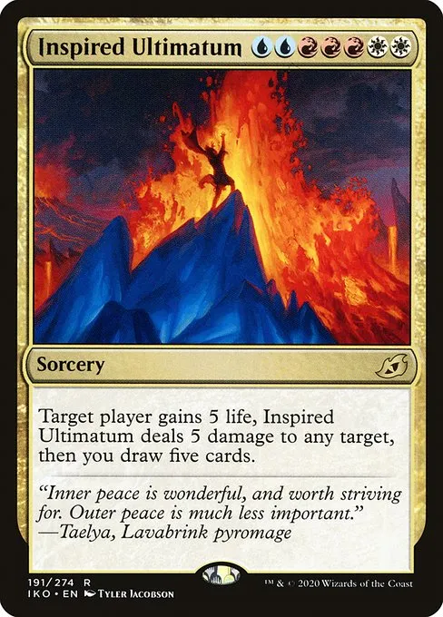Inspired Ultimatum · Ikoria: Lair of Behemoths 191/390
