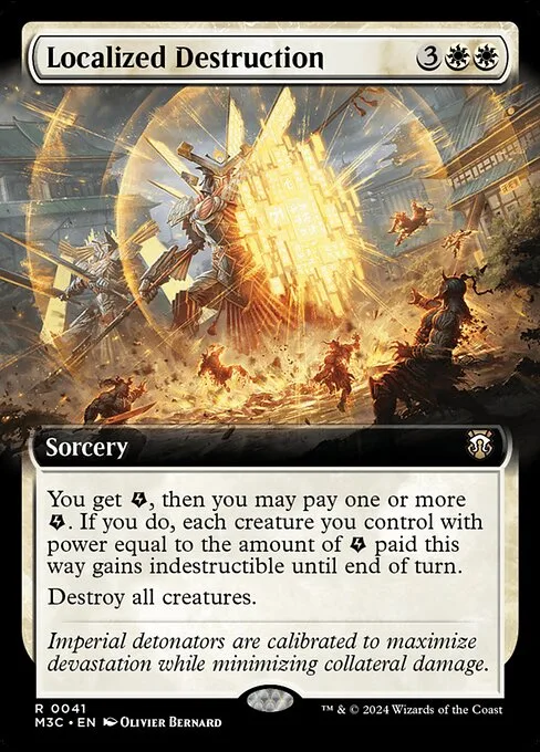 Localized Destruction · Modern Horizons 3 Commander 41/398