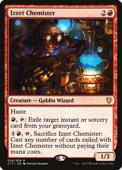 Izzet Chemister · Commander 2017 26/309