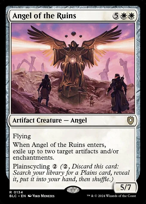 Angel of the Ruins · Bloomburrow Commander 134/356