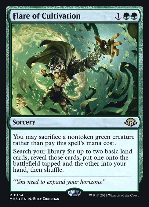 Flare of Cultivation · Modern Horizons 3 Promos 154s/92