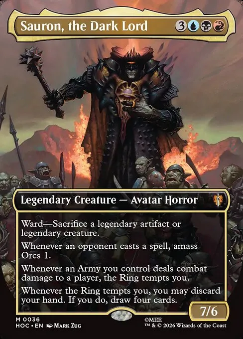 Sauron, the Dark Lord · The Hobbit Commander 36/7